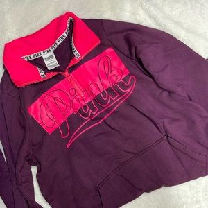 PINK half zip